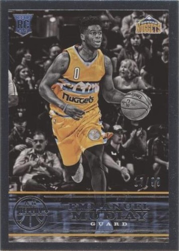 2015-16 Panini Replay - Emmanuel Mudiay #34