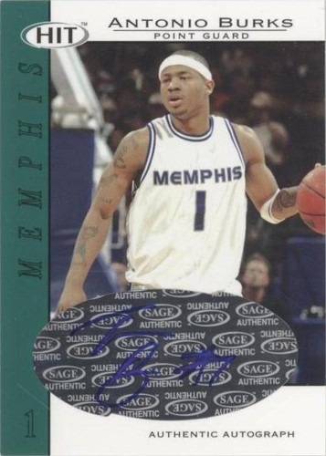 2004 SAGE Hit - Antonio Burks #A19