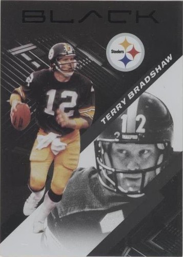 2020 Panini Black Terry Bradshaw #80