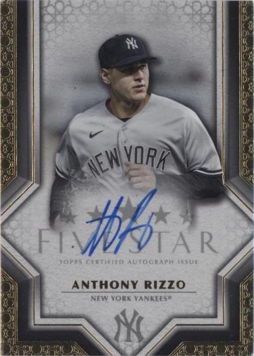 2023 Topps Five Star - Anthony Rizzo #FSA-ARIZZ