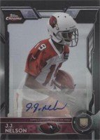 2015 Topps Chrome J.J. Nelson #205