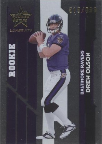 2006 Leaf Rookies & Stars Longevity Drew Olson #200