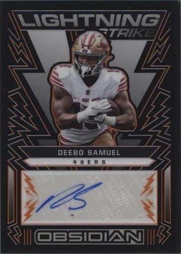 2022 Panini Obsidian Deebo Samuel #LS-DBS