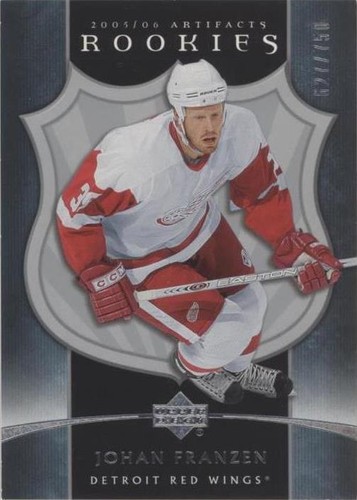 2005-06 Upper Deck Artifacts - Johan Franzen #239