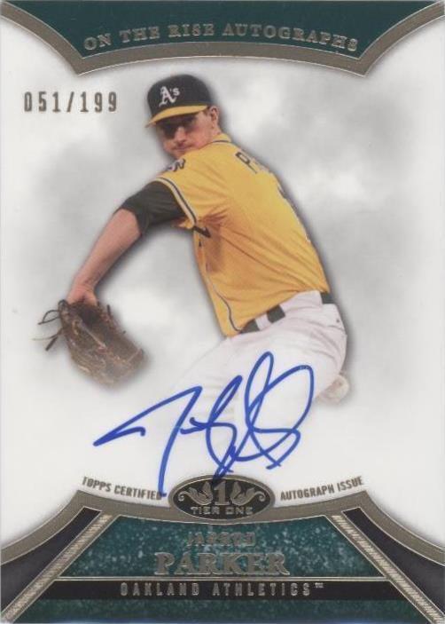 2013 Topps Tier One - Jarrod Parker #ORA-JPK