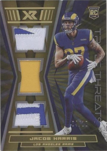 2021 Panini XR Jacob Harris #RTT-JHA