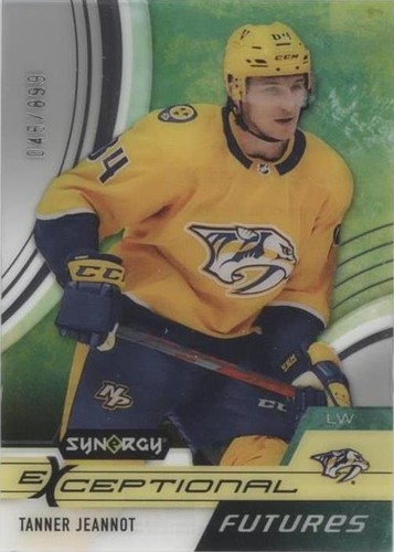 2021-22 Upper Deck Synergy - Tanner Jeannot #EF-TJ
