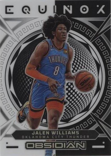 2022-23 Panini Obsidian - Jalen Williams #34