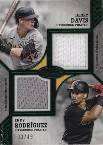2024 Topps Tier One - Endy Rodriguez Henry Davis #DPR-DR