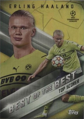 2021-22 Topps UCL Collection Erling Haaland #BB-01