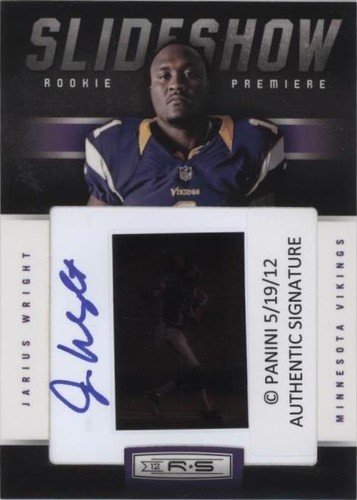 2012 Panini Rookies & Stars Jarius Wright #35