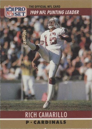 1990 Pro Set FACT Cincinnati Rich Camarillo #14