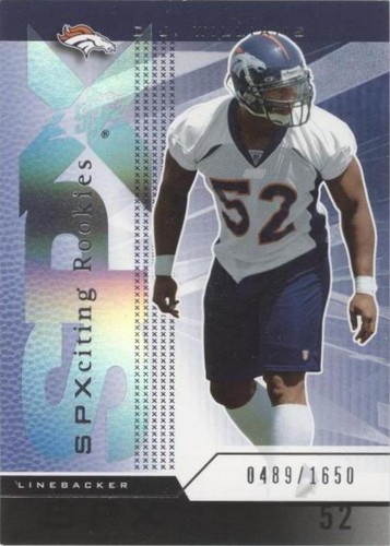 2004 SPx D.J. Williams #157