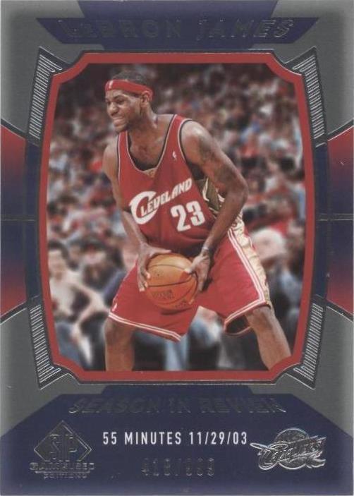 Juego usado SP 2004-05 - LeBron James #135