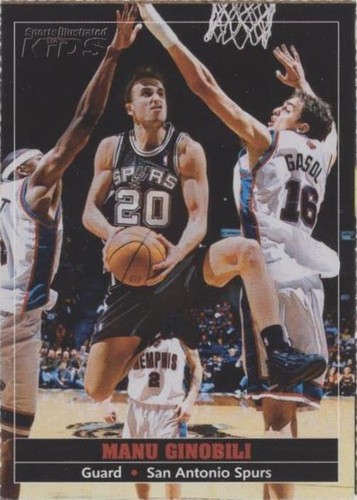 2004 Sports Illustrated for Kids Series 3 - Manu Ginobili #437