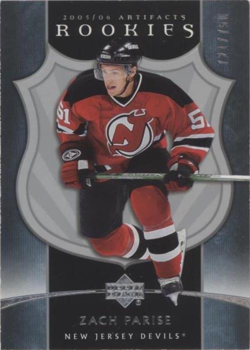 2005-06 Upper Deck Artifacts - Zach Parise #218