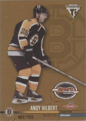 2001-02 Pacific Private Stock Titanium Draft Edition - Andy Hilbert #110