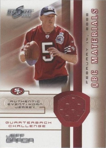 2002 Score Jeff Garcia #22