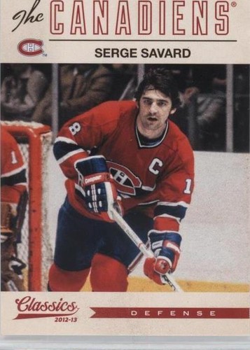 2012-13 Panini Classics Signatures - Serge Savard #112