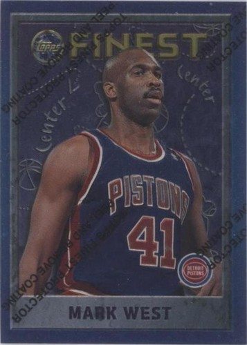1995-96 Topps Finest - Mark West #200