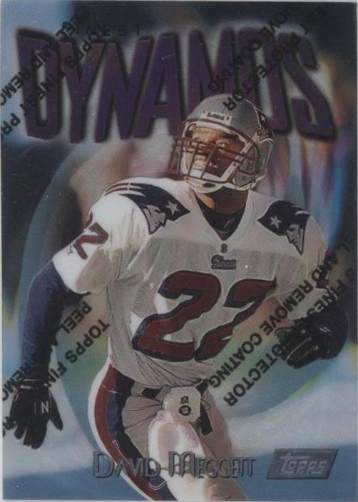 1997 Topps Finest Dave Meggett #135