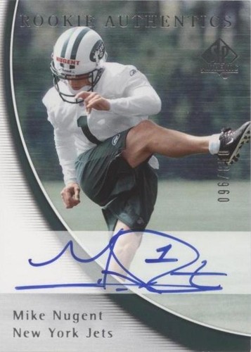 2005 SP Authentic Mike Nugent #214