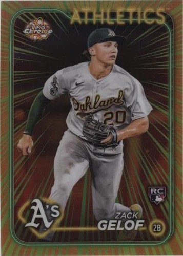 2024 Topps Chrome - Zack Gelof #RR-3