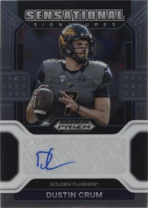 2023 Panini Chronicles Draft Picks Dustin Crum #SS-DCR