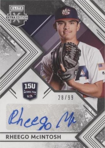 2018 Panini Elite Extra Edition - Rheego Mcintosh #15U-RM