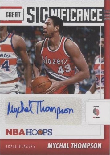 2021-22 Panini NBA Hoops - Mychal Thompson #GS-MTH