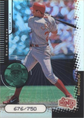 1999 Upper Deck Ionix - Sean Casey #R19