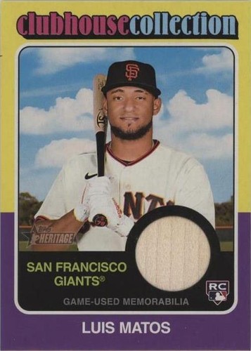 Luis Matos Trading Cards