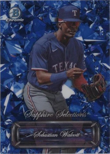 2024 Bowman Sapphire Edition - Sebastian Walcott #BSS-20
