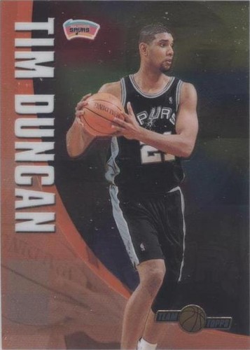 2001-02 Topps Chrome - Tim Duncan #TT2