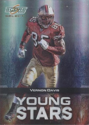 2008 Score Select Vernon Davis #YS-8