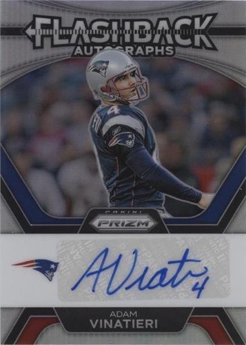 2023 Panini Prizm Adam Vinatieri #FA-AV