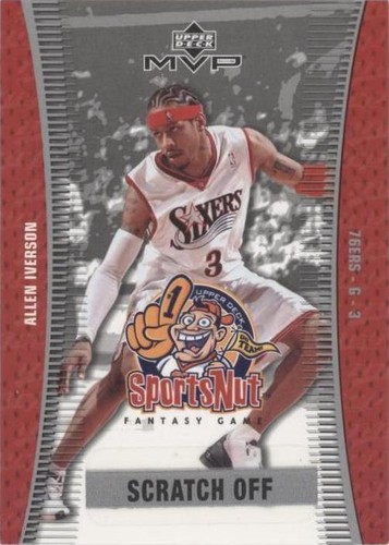 2003-04 Upper Deck MVP - Allen Iverson #SN59
