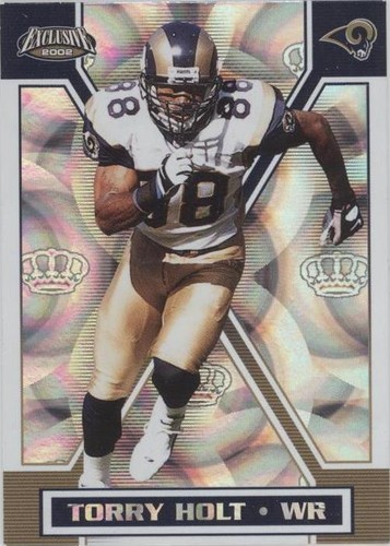 2002 Pacific Exclusive Torry Holt #143