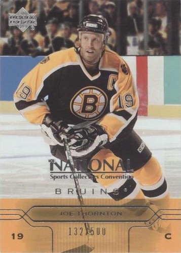 2004 Upper Deck National Convention - Joe Thornton #TN15