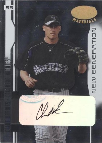 2003 Leaf Certified Materials - Clint Barmes #239