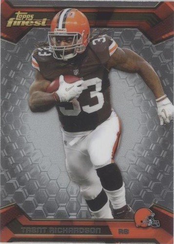 2013 Topps Finest Trent Richardson #98