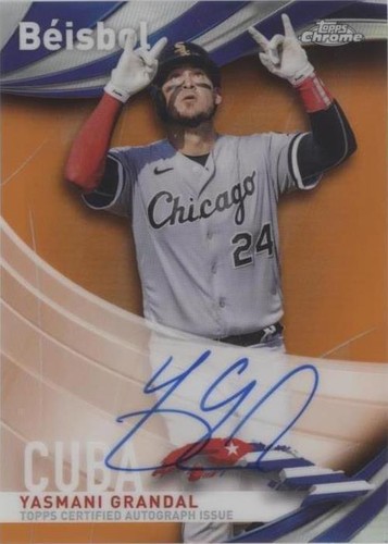 2021 Topps Chrome - Yasmani Grandal #BA-YG