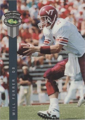 1992 Classic Four Sport Draft Pick Collection Will Furrer #133
