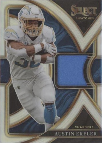 2022 Panini Select Football AUSTIN EKELER #376 Suite Level Silver