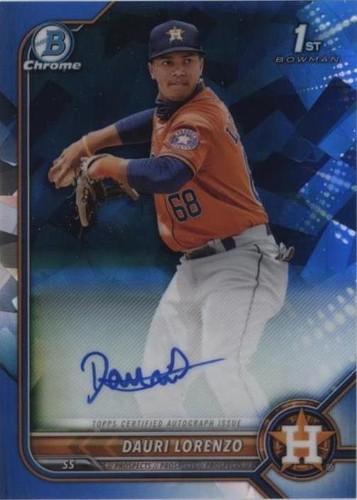 2022 Bowman Sapphire Edition - Dauri Lorenzo #BSPA-DLZ