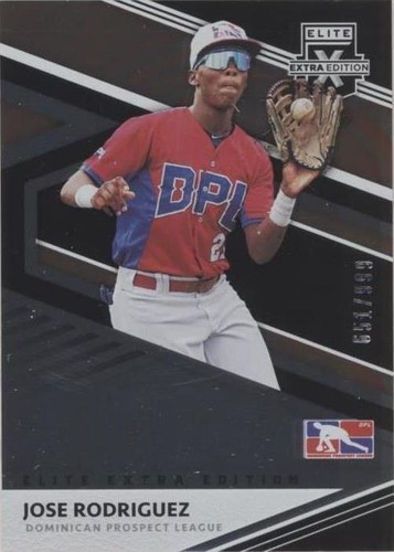2020 Panini Elite Extra Edition - Jose Rodriguez #176