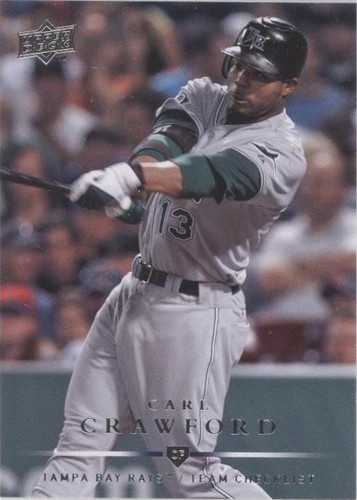 2008 Upper Deck - Carl Crawford #759