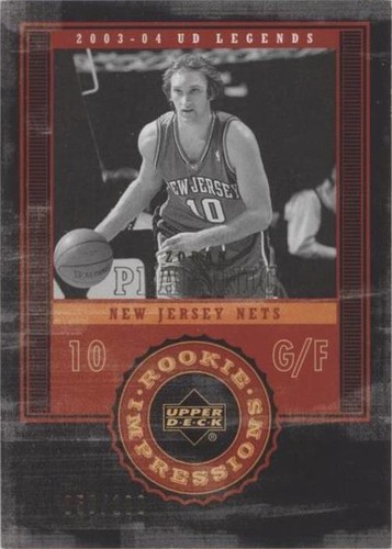 2003-04 Upper Deck UD Legends - Zoran Planinic #110