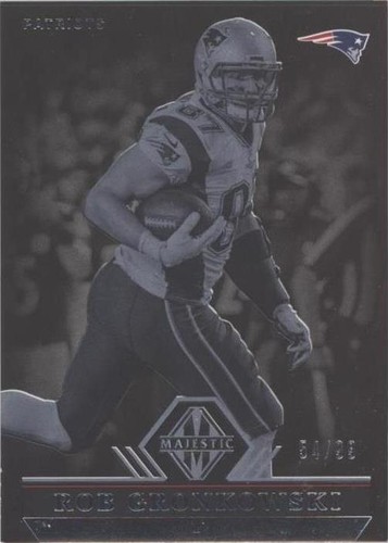 2017 Panini Majestic Rob Gronkowski #60