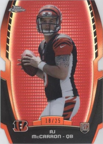 2014 Topps Chrome A.J. McCarron #CRDC-AM
